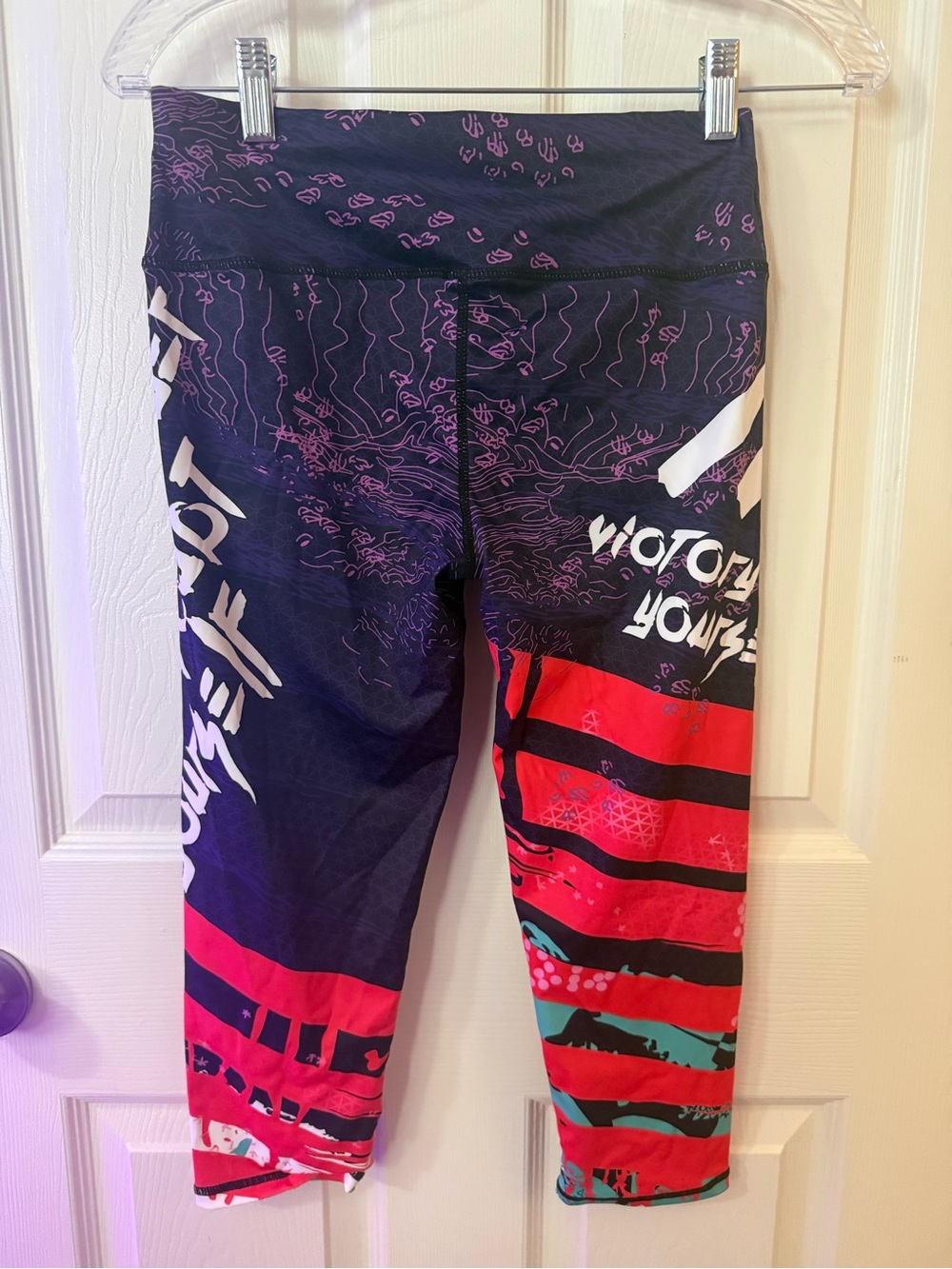 Printed Active Capri Leggings